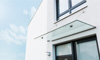 Vordach aus Aluminium in Bünde bei Bielefeld kaufen